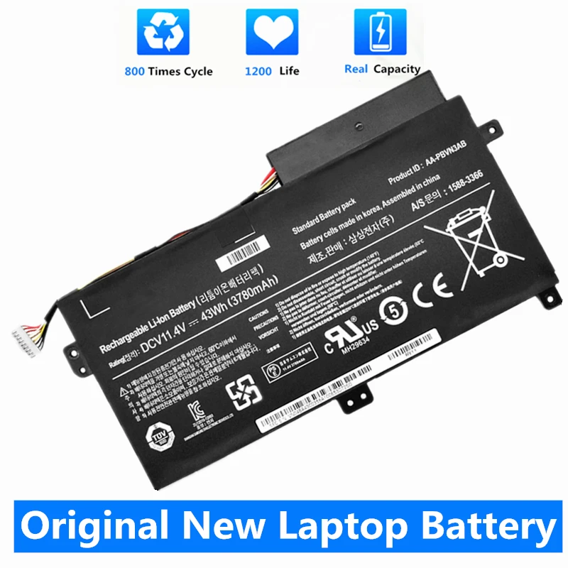CSMHY Новый AA PBVN3AB Аккумулятор для ноутбука SAMSUNG NP370R4E NP370R5E NP370R5V NP450R4E NP450R5E NP450R4V NP450R5V