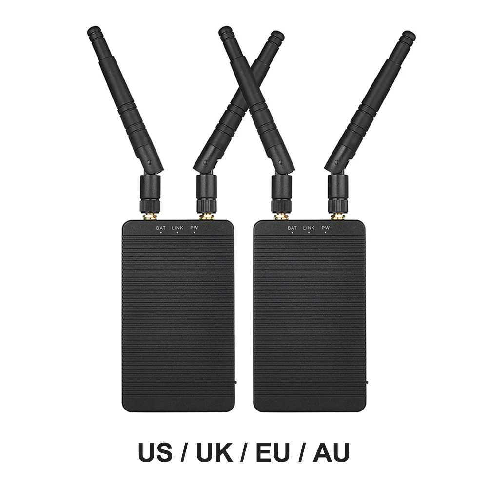 

T1 4K HD 200m Range Wireless HDMI-compatible Transmission 5GHz 2.4GHz Transmitter Receiver Kit for Vlog Live Streaming Camera