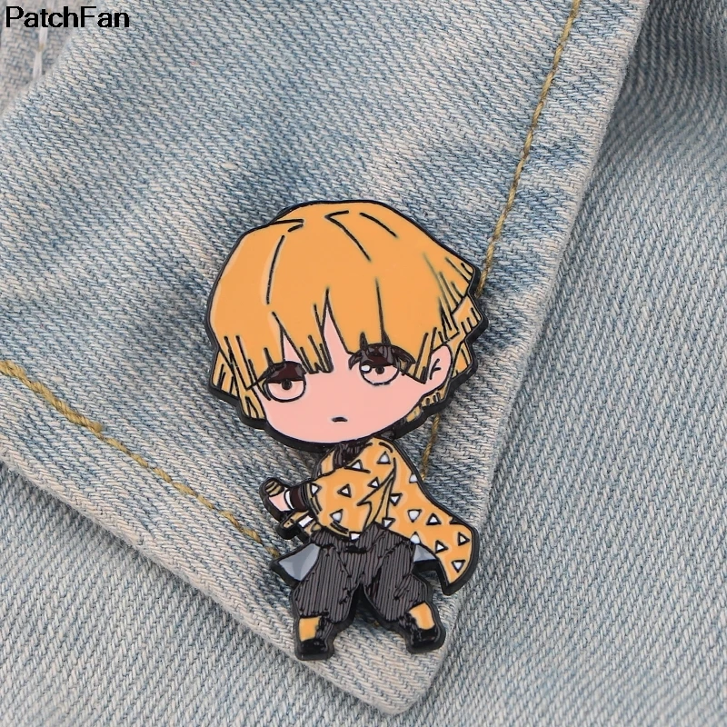 

20pcs/lot A3349 Patchfan Enamel Pins Anime Brooches Lapel Pin Shirt Bag Funny Badge Jewelry Gift Fans Friends