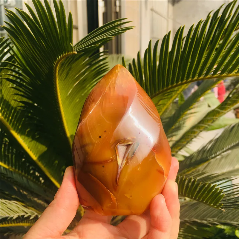 Натуральный агат ювелирные изделия фонарь резные из сатина с украшением в виде