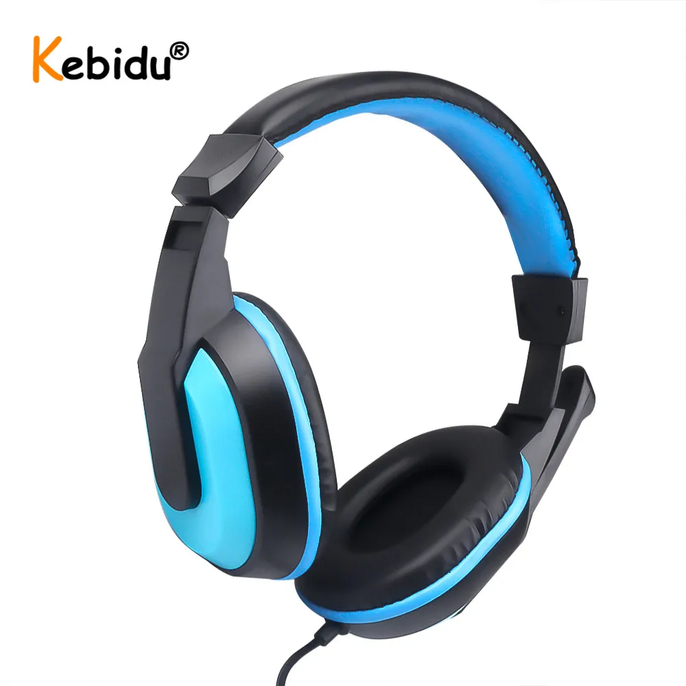 kebidu Mini Stereo Eraphone Game Headphones Gamers Headset With Microphones For PC Computer | Электроника
