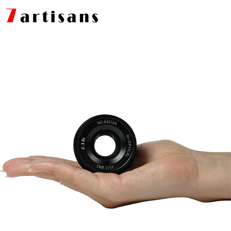 7 artisans 35 мм F1.2 ручной APS-C объектив с фиксированным фокусным расстоянием для того