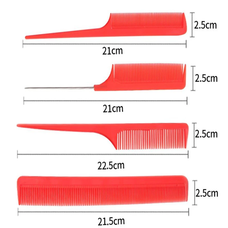 10 стилей Антистатические Парикмахерские расчески спутанные прямые щетки для