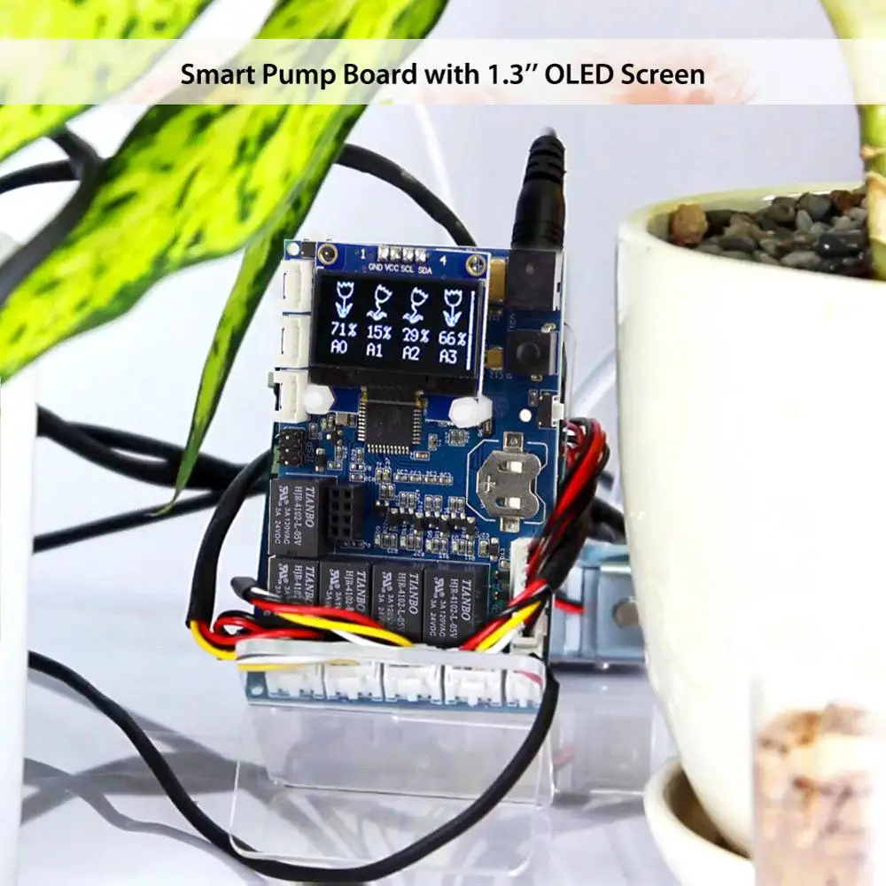 Elecrow автоматический полив растений комплект для Arduino с датчиком влажности почвы