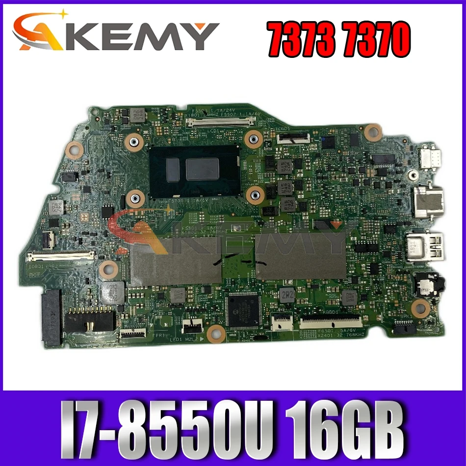 

Akemy I7-8550U 16 Гб для Dell Inspiron 7373 7370 Материнская плата ноутбука 16839-1 Y5HR3 CN-0RR26G RR26G материнская плата 100% тестирование