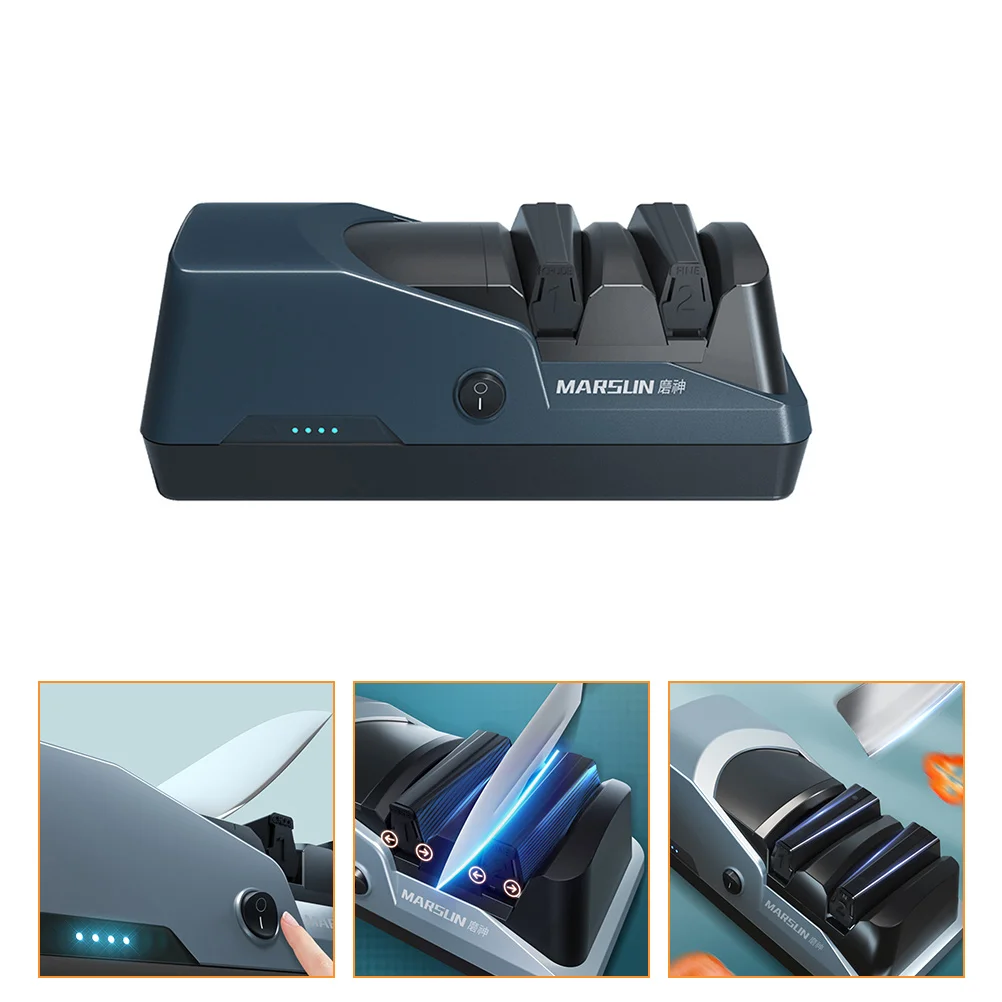 

Electric Knives Sharpener Kitchen Cutter Sharpening Tool Home And Chef Sharpener