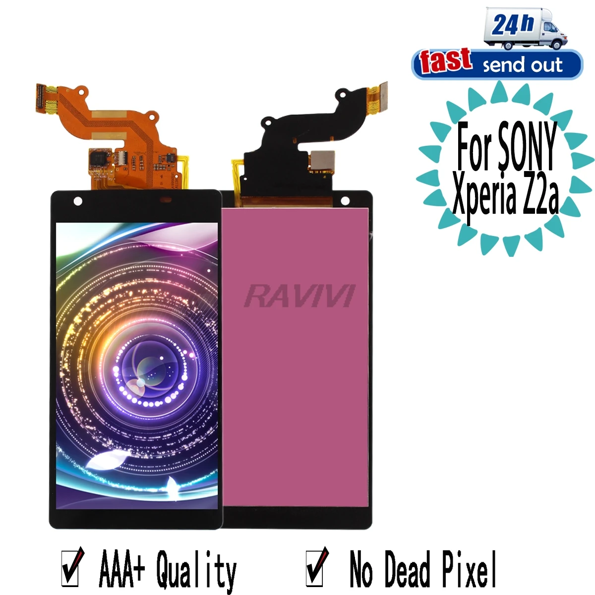 ЖК дисплей Z2a для SONY Xperia D6563 сенсорный экран дигитайзер в сборе Замена Z2a|Экраны