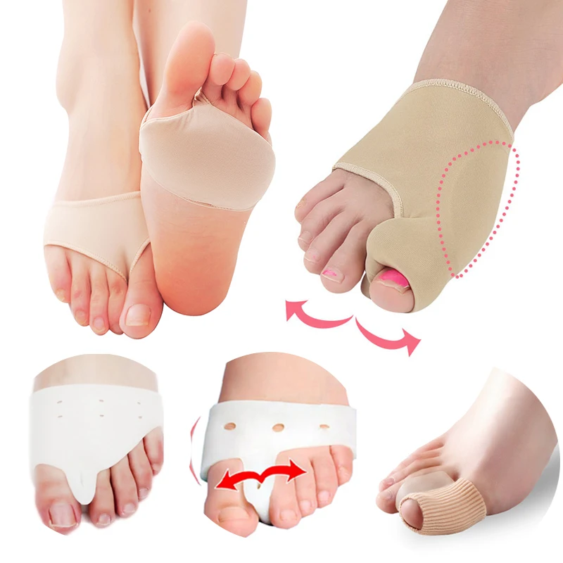 

Foot Orthopedic Bunion Corrector Thumb Foot Straightener Toe Separator Hallux Valgus Foot Massager Silicone Toe Big Bone Bunion