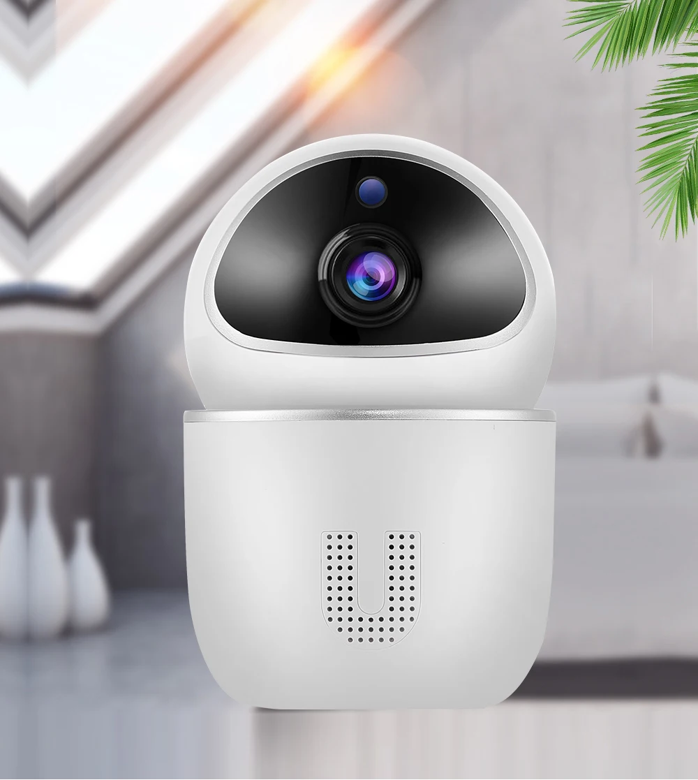 Tuya IP камера работает с Alexa домашней безопасности беспроводная камера с автоматическим отслеживанием камеры наблюдения CCTV облачная SD карта PTZ камера