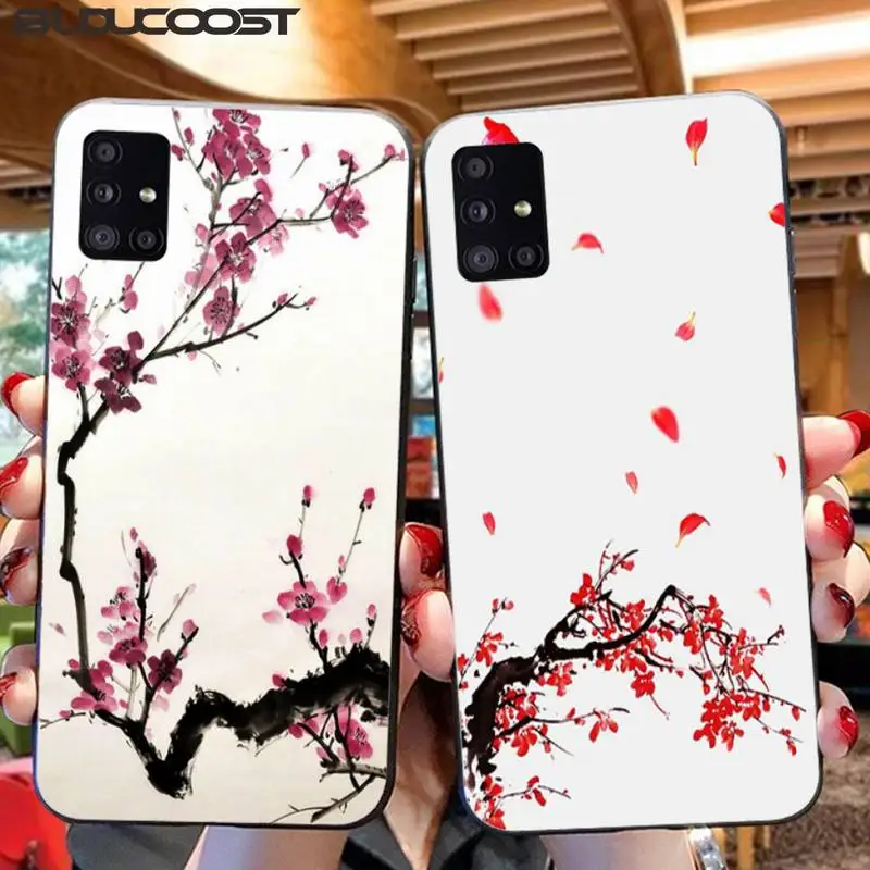 Китайский рисунок Dongmei черный чехол для сотового телефона Samsung A10 20 30 40 50 70 10S 20S 2 Core