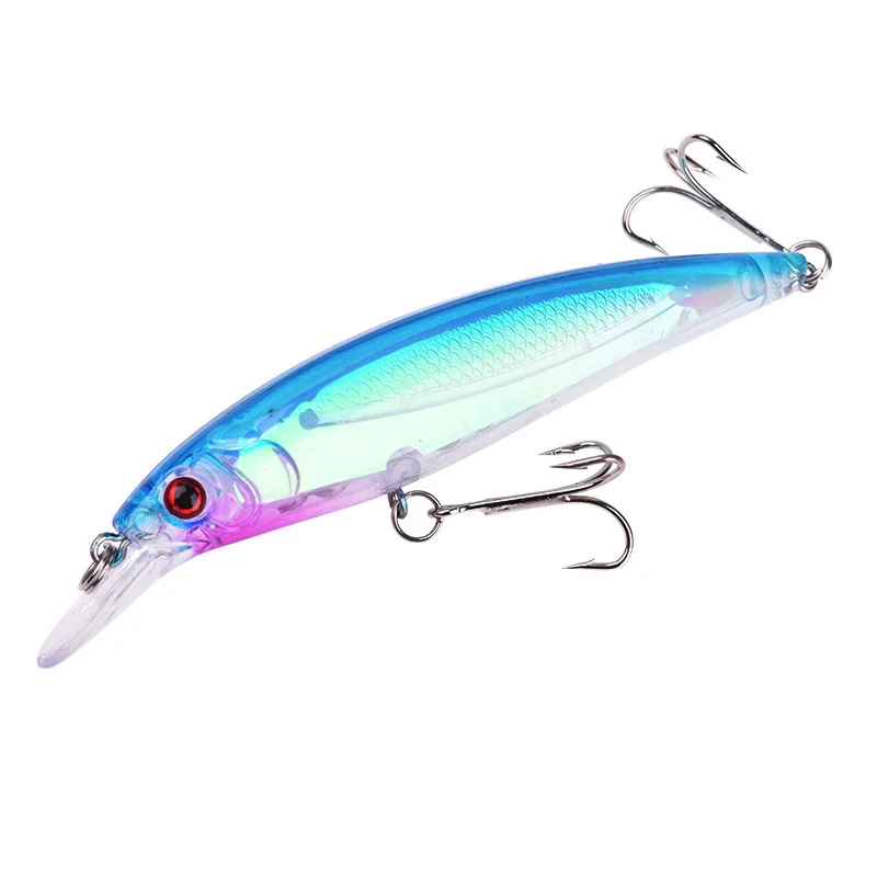 Набор рыболовных приманок 7 шт./лот разные цвета жесткая приманка в форме гольяна