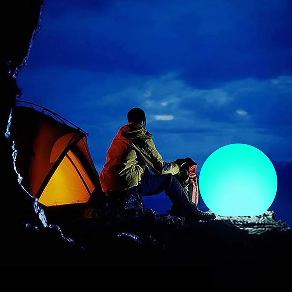 2 шт светящийся шар с дистанционным управлением шикарные надувные светящиеся