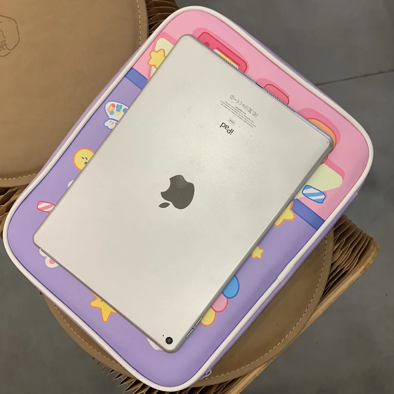 Bentoy Milkjoy 10.2 10.5 11inch Mac ipad Case Soft Shockproof Pen Pocket Holder Cute Korea Fashion iPad Bags For Travel Business |