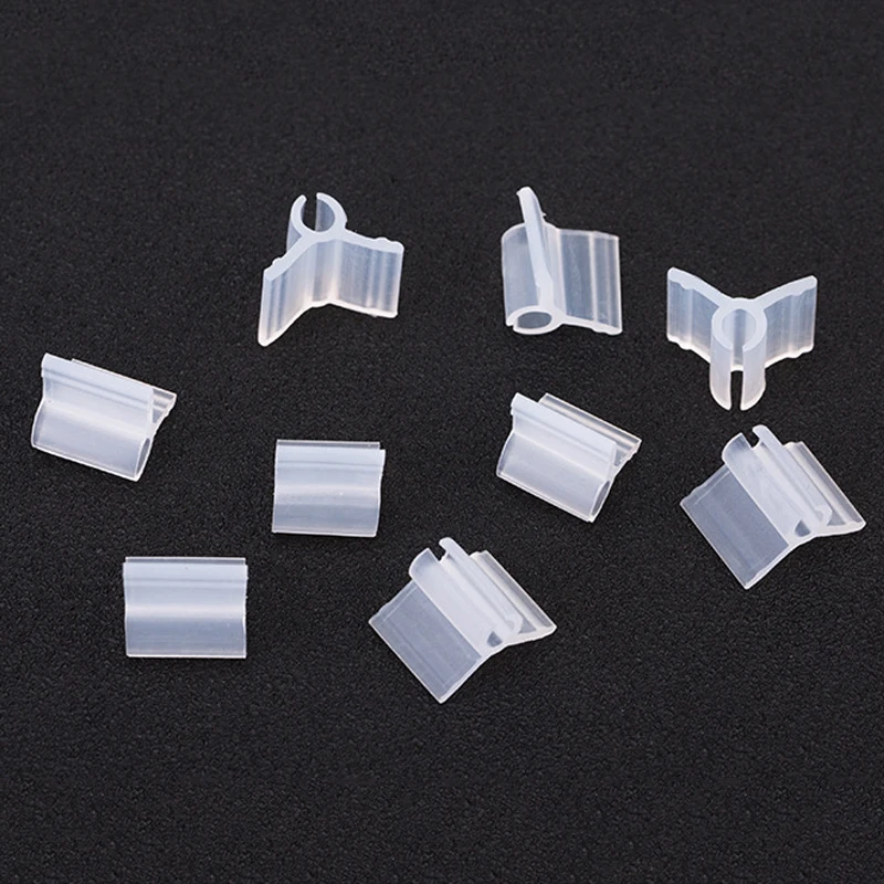 

100PCS 2-5mm Plant Grafting Clips Plastic Fruit Vegetable Grafted Seedling Growing Docking Fixing Gardening Tools Supplies