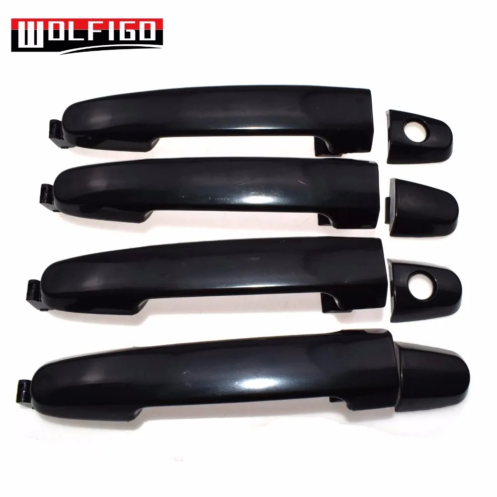 WOLFIGO для TOYOTA Corolla Matrix 03 08 Scion наружная дверная ручка Передняя Левая Правая гладкая