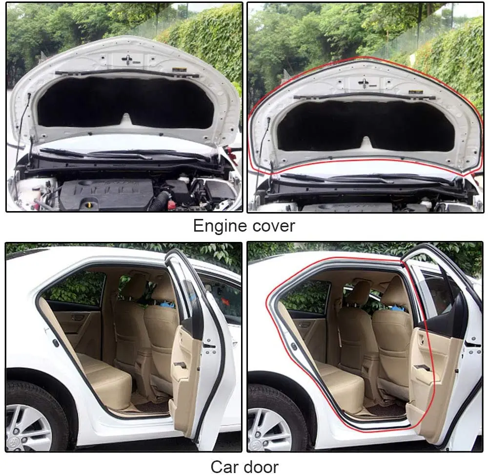 Универсальная Звукоизоляционная самоклеящаяся лента для автомобильной