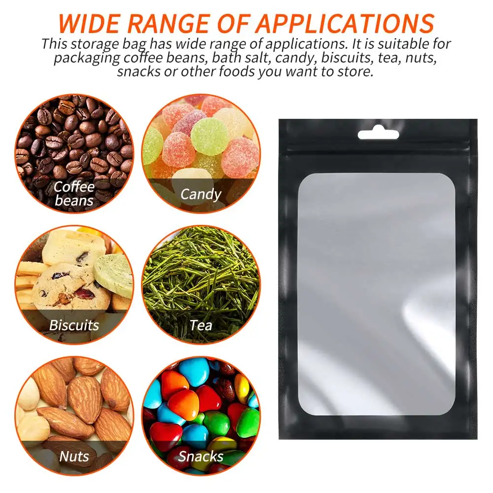 

100 шт., одноразовые пакеты для хранения еды