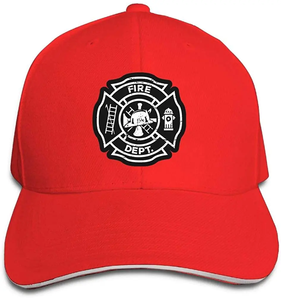 

Firefighter Unisex Trucker Hats Dad Baseball Hats Driver Cap