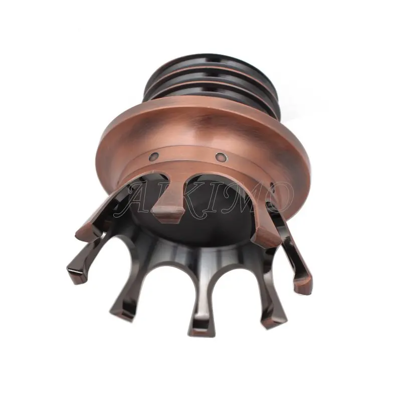 Мотоциклетный Кафе Racer бронзовый цвет алюминий флеш водохранилище Корона Стиль