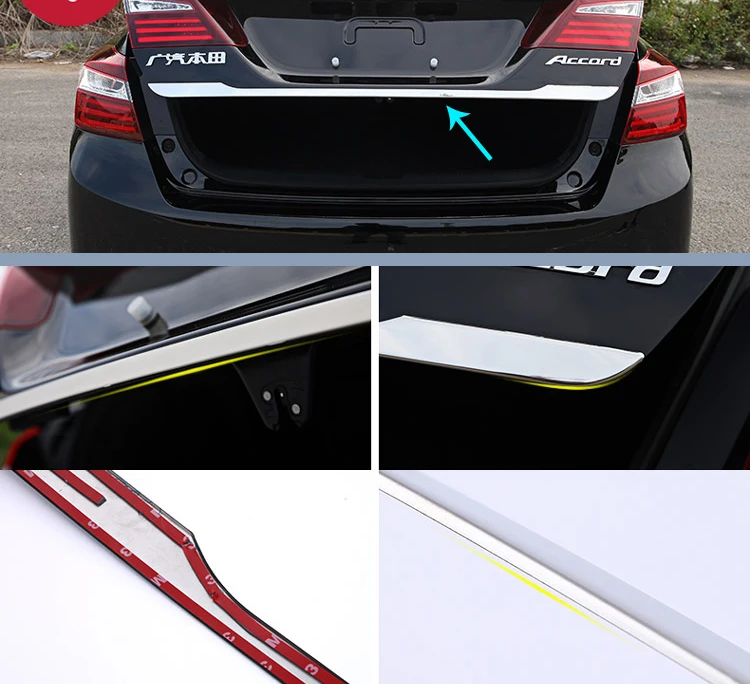 1 шт. декоративная полоса для задней двери Honda Accord 2016 2017|accord honda|door trimhonda door trim |