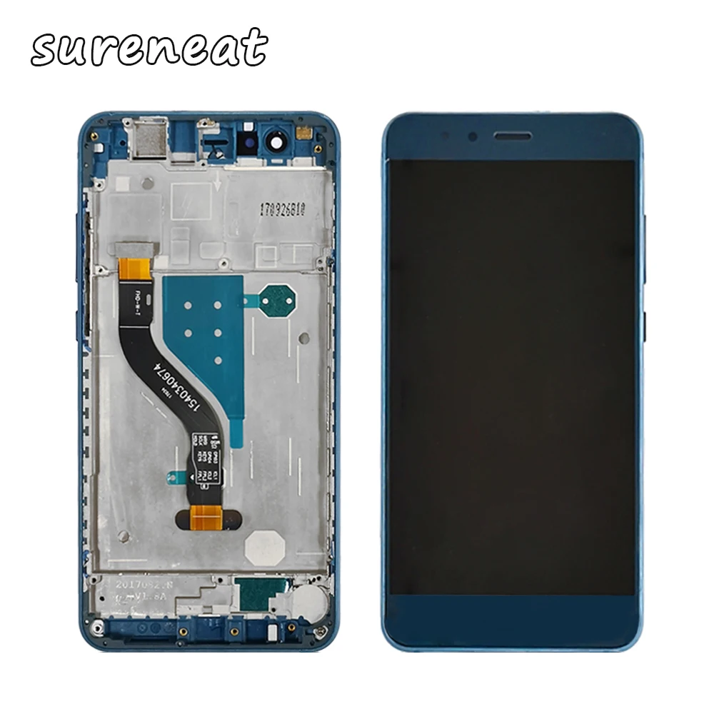 

Дисплей для Huawei P10 Lite, ЖК-дисплей с LX2J, LX2, LX1A, LX3, сенсорный экран для Huawei P10 Lite, дисплей с рамкой