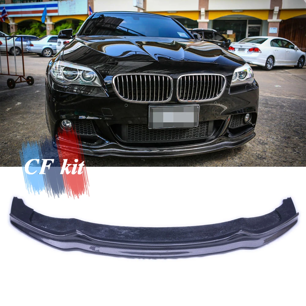 Передний спойлер CF из углеродного волокна для BMW 5 серии F10 F11 M | Автомобили и