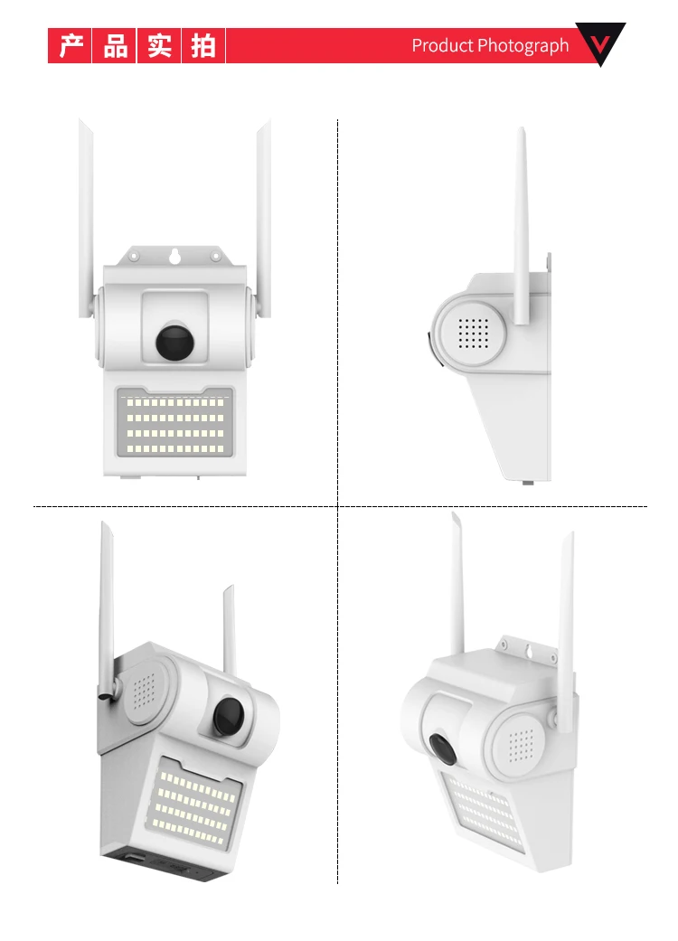 OUERTECH Smart 1080 P/5MP Водонепроницаемая настенная ip-камера в форме лампы ИК ночного видения Обнаружение движения умная Индукционная лампа наружная камера