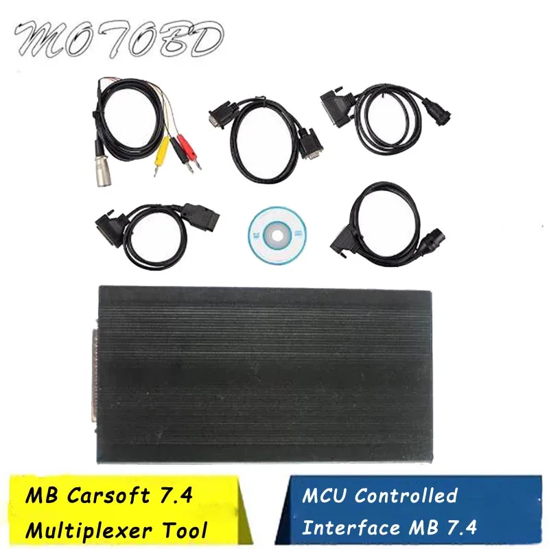 Английский интерфейс MCU для MB Carsoft 7 4 Мультиплексор диагностический инструмент