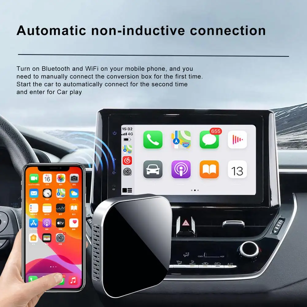 Новый беспроводной адаптер Carplay проводной и автомобильный игровой ключ