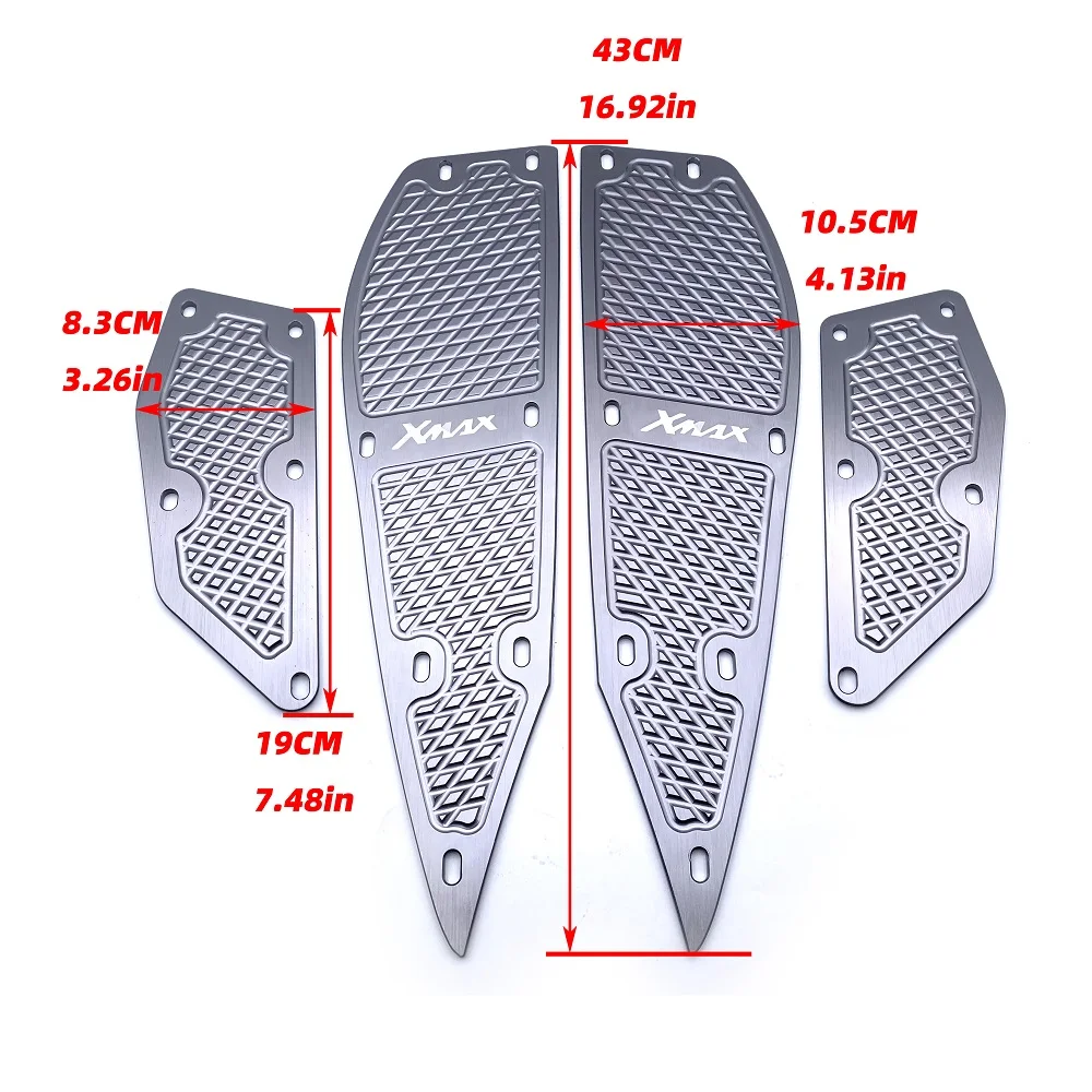 Подножка для мотоцикла подножки пластина педали Yamaha X MAX XMAX 300 400 250 125 2017 2018 2019