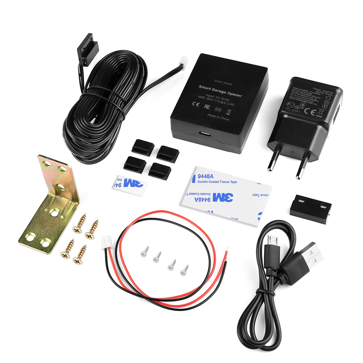 Apple Homekit Garage Door Sensor Opener Controller Wifi Switch Siri Voice Control Tuya Smart Supprot Alexa Google Home | Обустройство