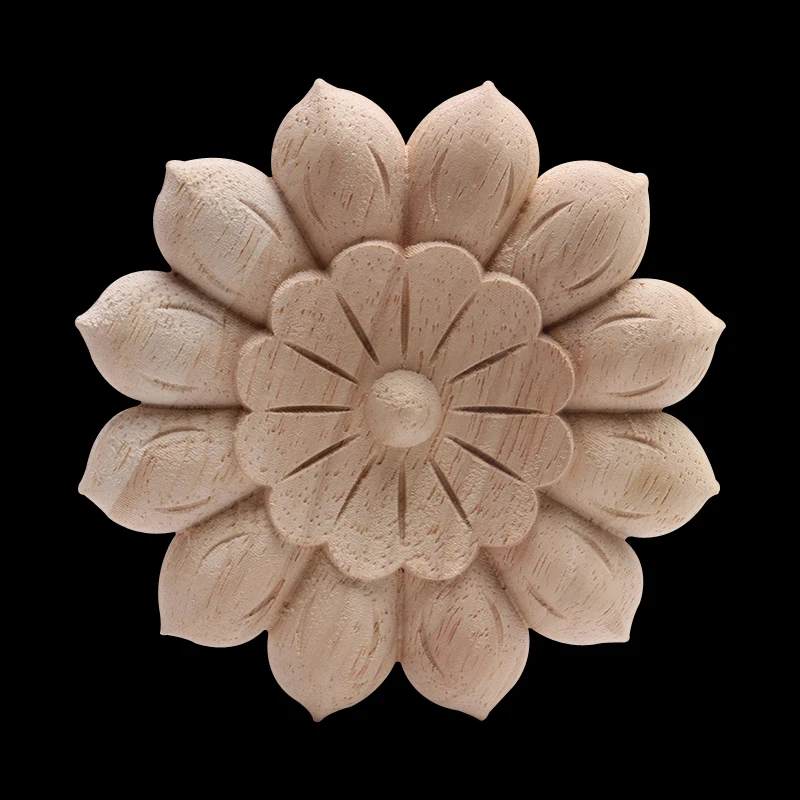 Украшение в стиле ретро Античная европейская деревянная Молдинги Декаль