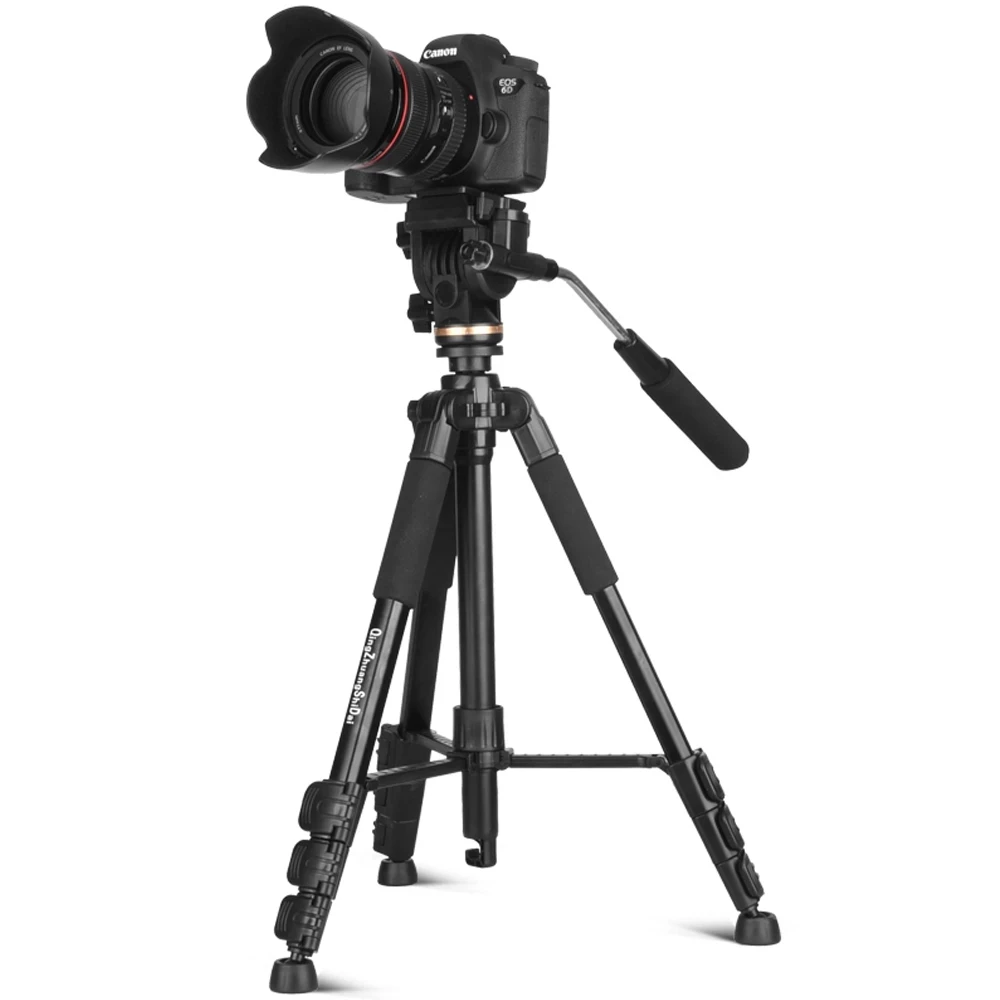 QZSD Q111S Q111 S Video DSLR Digital Camera Tripod Portable Professional Photography Stand for Travelling Phone | Электроника