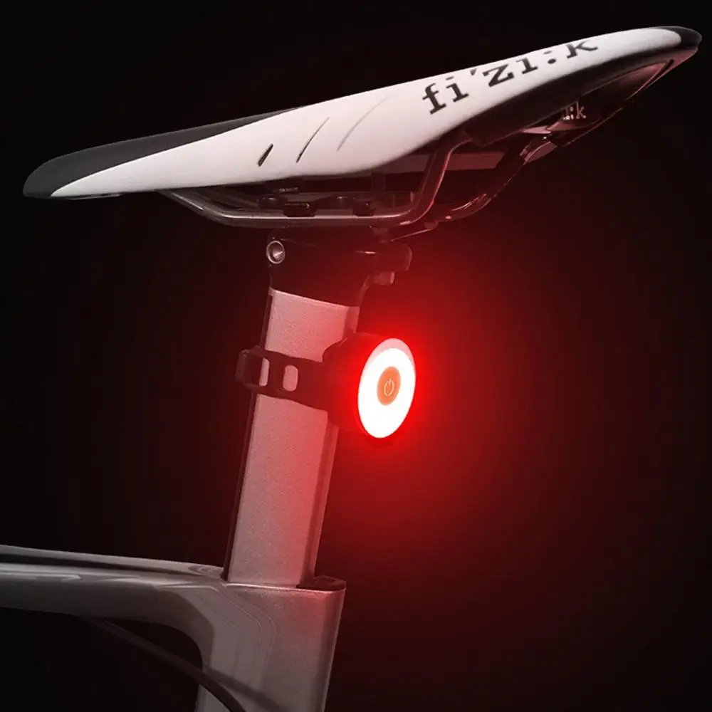 

LED Bicycle Tail Light Mini Usb Chargeable Bike Rear Lights Waterproof Safety Warning Cycling Light Helmet Backpack Lamp CSV