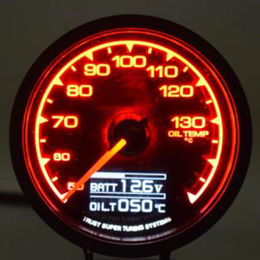 Автомобильный датчик температуры масла светодиодный светильник 60 мм 50 150C с