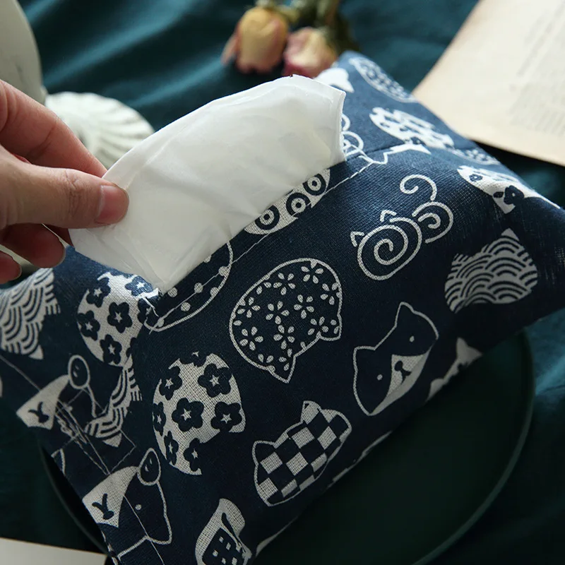 Чехол-коробка для салфеток с изображением кошки сумка ресторана гостиной кухни