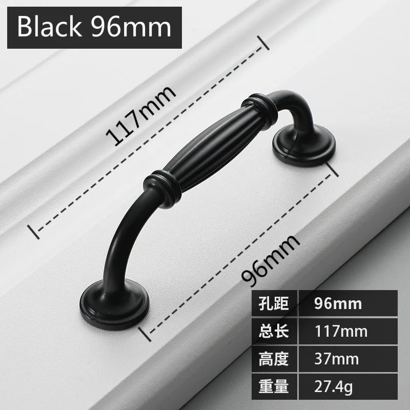 

Ручки для шкафов из алюминия 96-192 мм