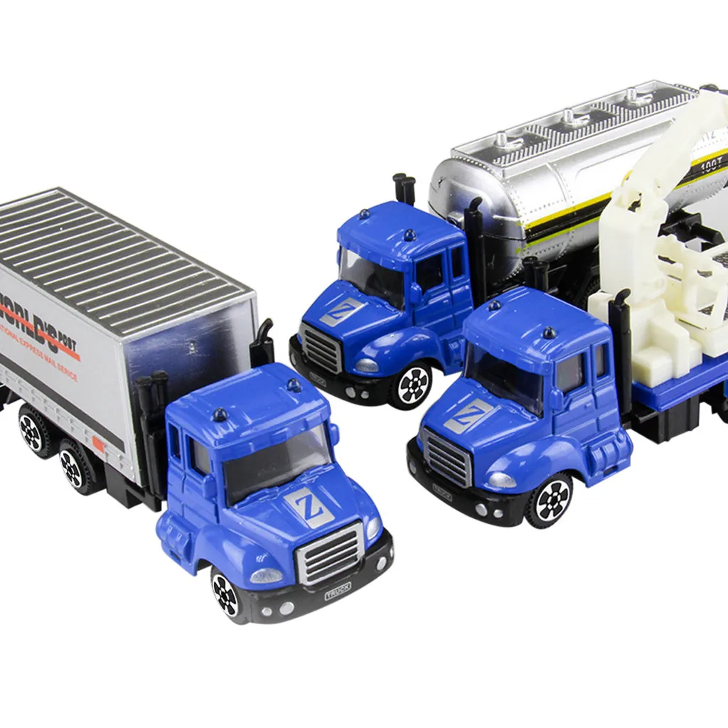 2019 Новинка 1: 64 сплав Лестница грузовик пожарная машина Инженерная симулятор