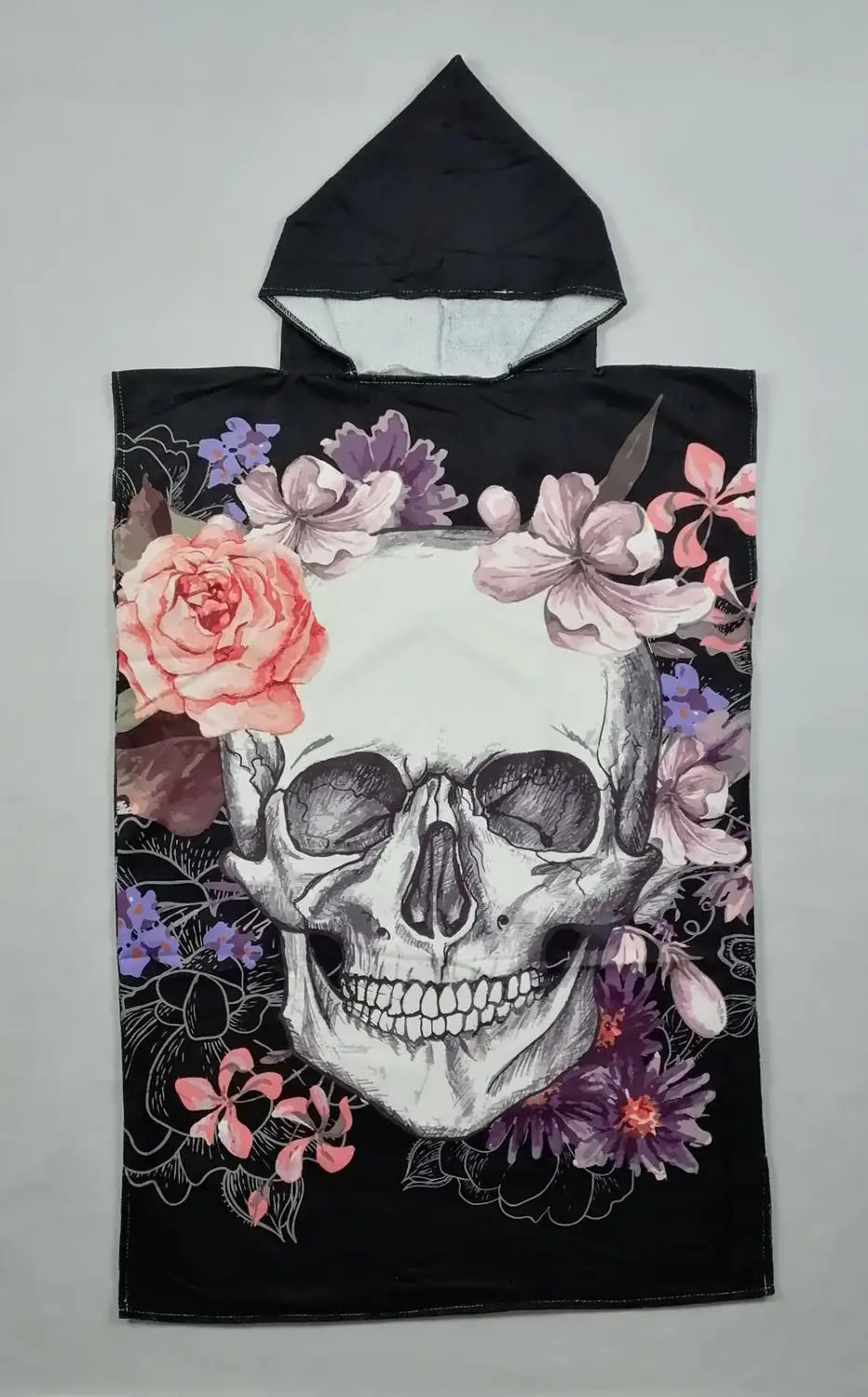 Бесплатная доставка новинка Подарок Готический крутой Сахар Череп цветок Роза