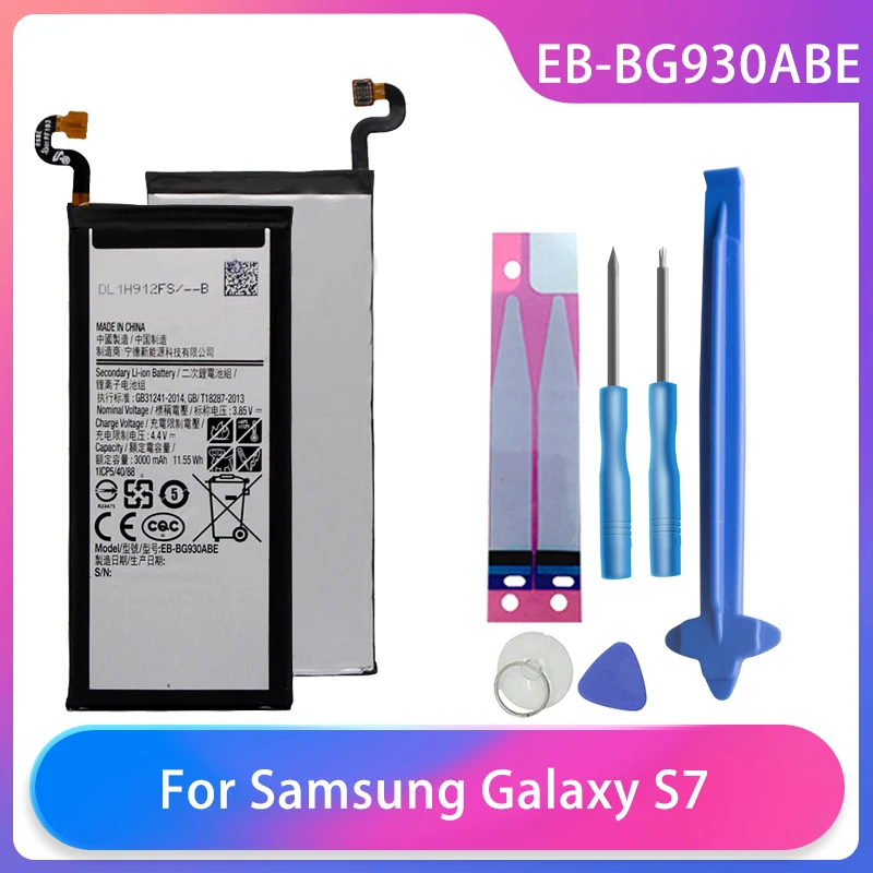 

Оригинальный аккумулятор для Samsung GALAXY S7, G9300, G930F, G930A, G9308, SM-G9300, аккумулятор для телефона EB-BG930ABA, EB-BG930ABE, бесплатные инструменты, аккумулятор