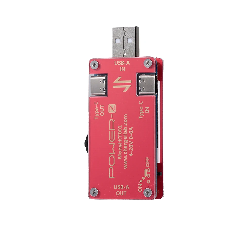 ChargerLAB POWER-Z PD тестер USB для идентификации MFi Decoy Instrument KT001 | Компьютеры и офис