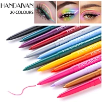 20 color cat eye makeup waterproof neon colorful liquid eyeliner pen make up comestics long lasting black eye liner pencil tslm1