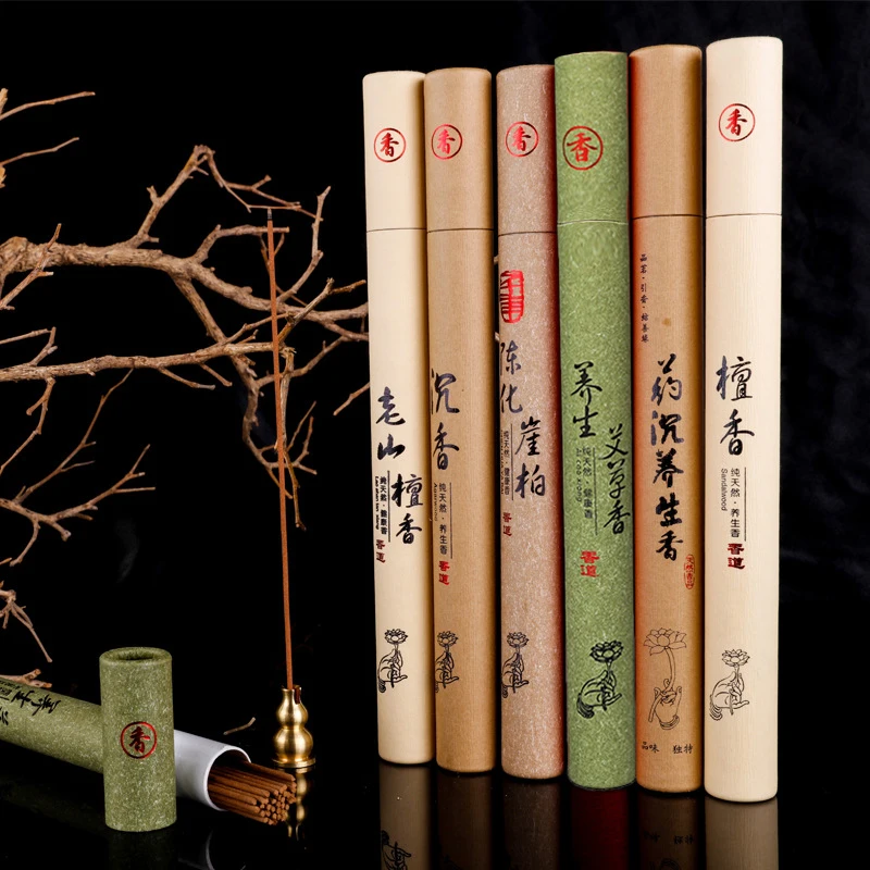 

20g/Box Indoor Ceremony Buddha Incense Natural Sandalwood Incense Summer Sleep Essential Home Fragrance Incense Stick Outdoor