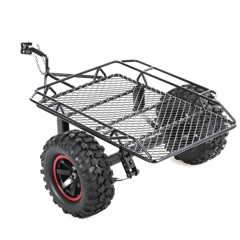 New Trailer Car Hopper Trail for 1/10 Traxxas HSP Redcat RC4WD Tamiya Axial SCX10 D90 HPI RC Crawler DIY Parts | Игрушки и хобби