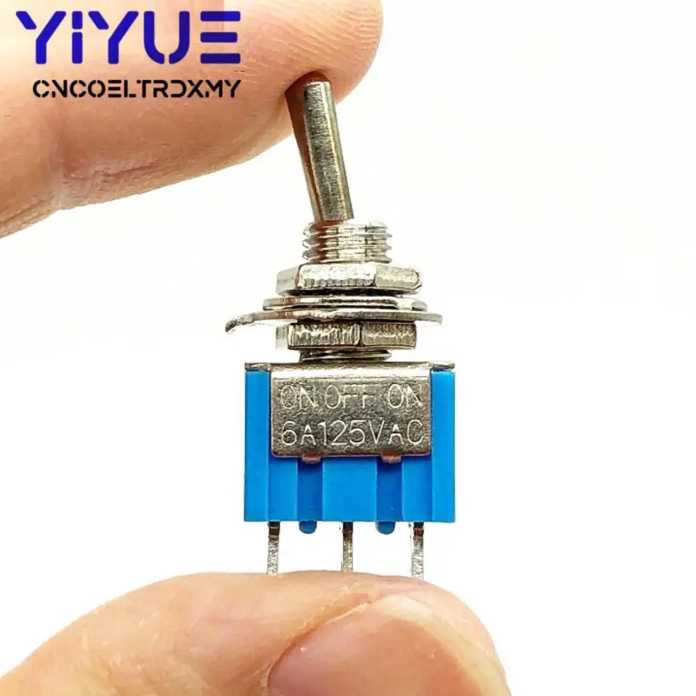 5 шт./лот мини переключатели 3 Pin SP3T вкл. ВЫКЛ. 6A 125 В 3A250VAC хорошее