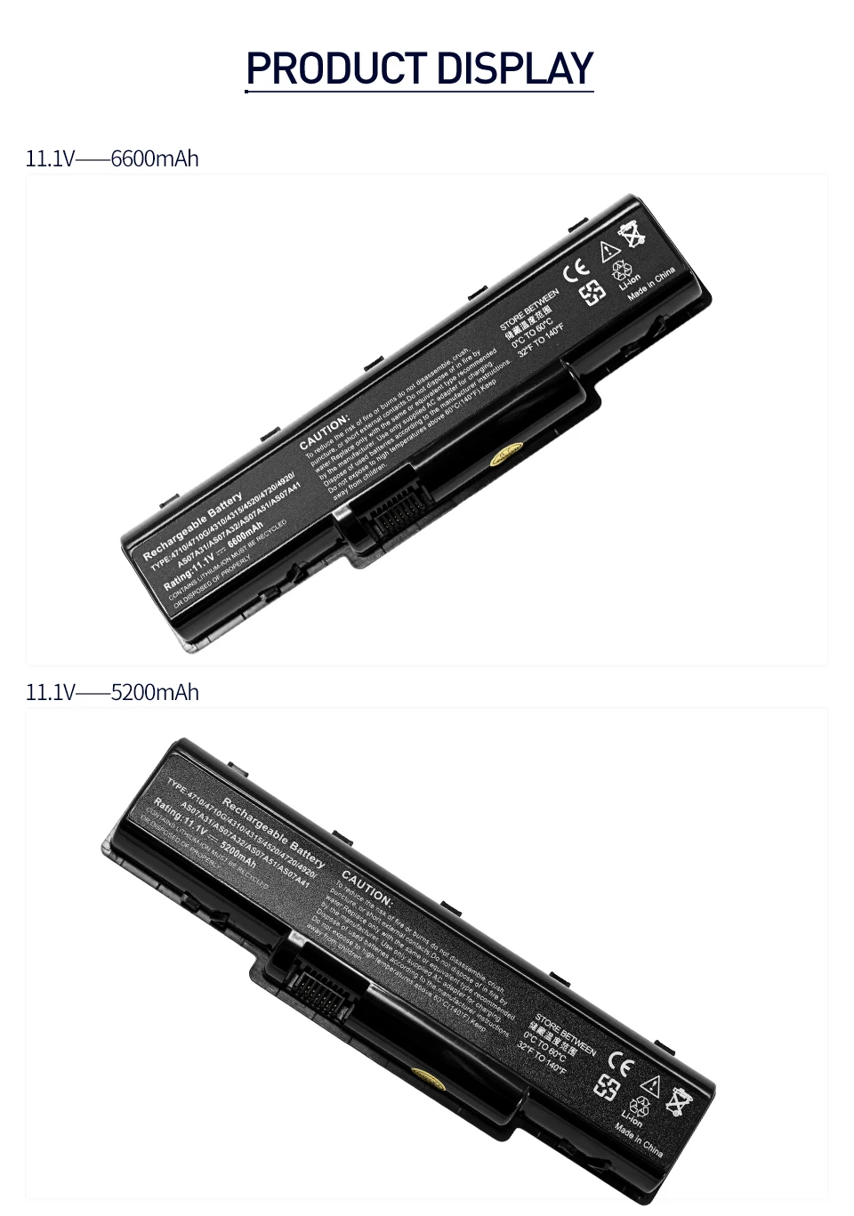 Apexway батарея для acer Aspire 4720G 4720Z 4720ZG 4730 4730Z 4730ZG 4736 4736G 4736Z 4736ZG AS07A51 BT.00606.002 BT.00607.012