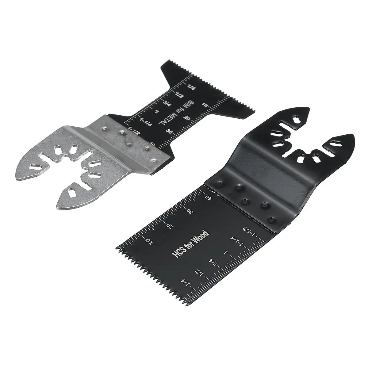 

Black 22PCS 44mm High Carbon Steel High Accuracy Saw Blades Universal Oscillating Multi-Tools 34mm/44mm