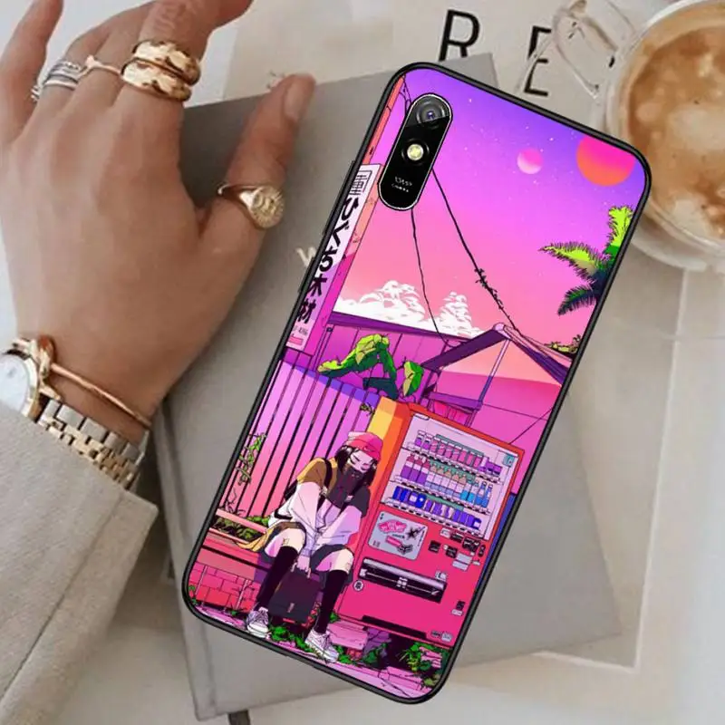 

Art Pixel Aesthetic Silicone Phone Case For Xiaomi Redmi Note 4 4x 5 6 7 8 pro S2 PLUS 6A PRO