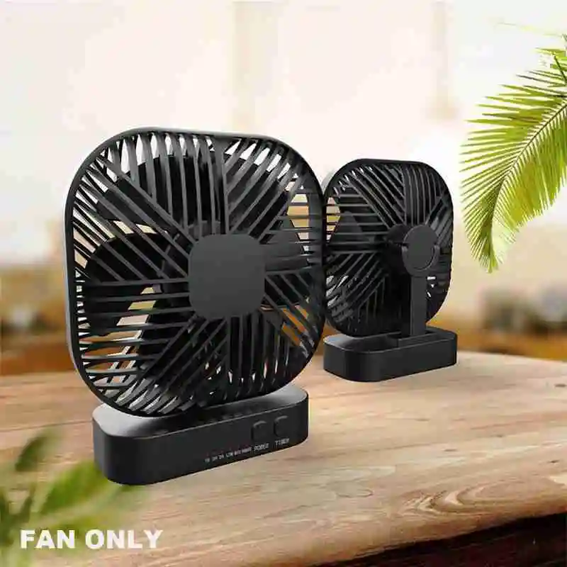 

Magnetic USB Fan USB or AA Battery Powered Desk Fan Timing Speed 3 Function with A7B7