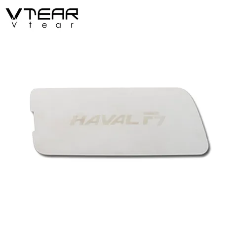 Vtear для Хавейл Ф7 Haval F7 F7X декоративная панель автомобильной чашки отделка полоса из нержавеющей стали аксессуары для интерьера Крышка центральной консоли авто
